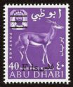 Arabian Desert Gazelle (Gazella cora) - Surcharged