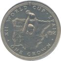 1 Crown (XII Worldcup Football 1982 Spain)