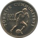 100 Lira (12th World Championship Football 1982 Spain)