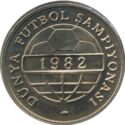 100 Lira (12th World Championship Football 1982 Spain)