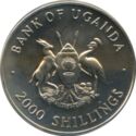 2,000 Shillings (50th Anniversary of the United Nations)