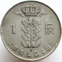 1 Franc (Flemish legend - Medal alignment)
