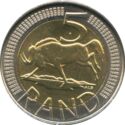 5 Rand (Aforika Borwa - South Africa. English & Setswana