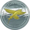 1 Dollar (Flying Fish Gilded)