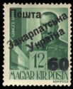 Famous Hungarians issue of 1943 Overprinted and Surcharged