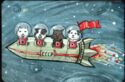Dogs Belka, Strelka and Zvezdochka conquer outer space