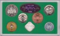 Various Yen (Mint set 1999 - Cherry Blossom Viewing in Hiroshima)