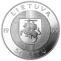 50 Litų (10th Anniversary of the Baltic Way)