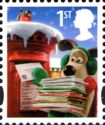 Gromit Posting Christmas Cards