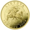 100 Litų (Millennium of the mention of the name of Lithuani
