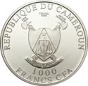 1,000 CFA Francs (Papillons Exotique 3D)