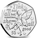 50 Pence (Tinker Bell)