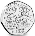 50 Pence (The Jolly Roger)