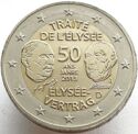 2 Euro (50th Anniversary of the Elysée Treaty)