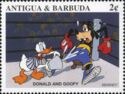 Donald and Goofy in Boxing Ring
