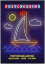 Postcrossing Meeting 29.02.2020, Łódź, Poland - sailing boat