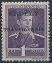 Michael I of Romania Overprinted ERDÉLY TRANSILVANIA