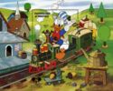 Toy train from ´Out of scal´- Chip ´n´ Dale, Donald
