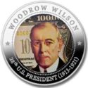5 Dollars (28/27th US President Woodrow Wilson 1913-1921)