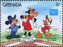 Baseball, Confusion at third base-Mickey, Clarabelle, Donald