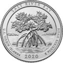 25 Cents / Quarter (Salt River Bay N.H.P. and Ecological Preserve (VI). Silver 5 Oz.)