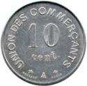 10 Centimes (Union des Commerçants. Carcassonne)