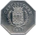 25 Centimes (Union des Commerçants. Carcassonne)