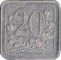 20 Centimes (Association Sportive Carcassonnaise. Carcassonne)