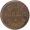 60 Centimes (Café Parent - Coursan (Aude). No date)