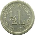 1/2 l - jeton de lait-Milch Marke / W (Hayange)