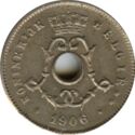 5 Centimes (Flemish legend - large year)