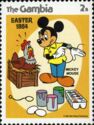 Painting Easter eggs - Mickey Mouse