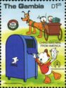 Christmas Mail from America - Pluto, Huey, Dewey, Louie