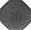 10 Pfennig (Maschinenfabrik Augsburg-Nürnberg - Gustavsburg)