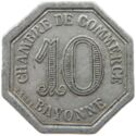 10 Centimes (Bayonne (Basses-Pyrénées) – Chambre de Commerce)