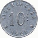 10 Centimes (Caen (Calvados) – Union Commerciale et Industrielle de Caen)