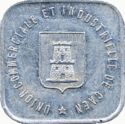25 Centimes (Caen (Calvados) – Union Commerciale et Industrielle de Caen)