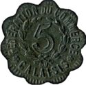 5 Centimes (Calais (Pas-de-Calais) – Fédération du commerce du Calaisis)