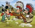 Shoshoni Tribe, Great Basin - Minnie, Goofy, Horace