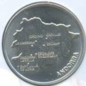 50 Cèntims (Map of Andorra)