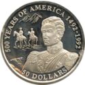 50 Dollars (Argentine general José de San Martín)