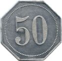 50 Centimes (Carpentras (Vaucluse) – La Fourmi. No date)