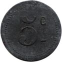 5 Centimes (Castres (Tarn) – Restaurant Coopératif DPA. No date)