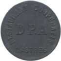 5 Centimes (Castres (Tarn) – Restaurant Coopératif DPA. No date)