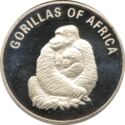 1,000 Shillings (Gorillas of Africa - Mother with young)