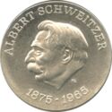 10 Mark (100th Birth anniversary of theologian Albert Schweitzer)