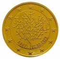 2 Euro (Centenary of the Tartu Peace Treaty. Gilded)