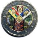 2 Euro (Centenary of the Foundation of the Independent Baltic States. Coloured 9)