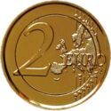 2 Euro (Centenary of the Tartu Peace Treaty. Gilded)