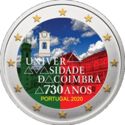 2 Euro (730 Years Of Coimbra University. Coloured 1)